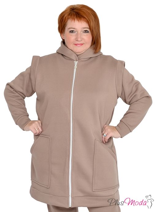 Жилет Модель №1051 размеры 44-84 - Plusmoda фото 2