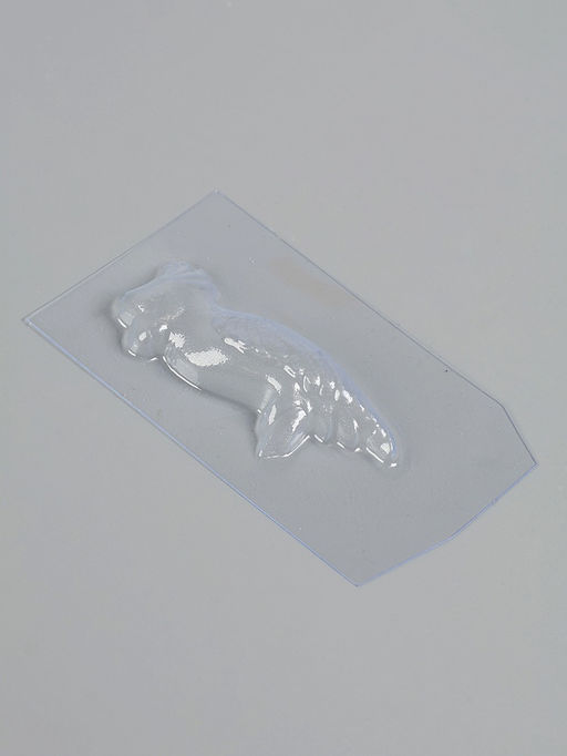 Цена за 10 шт. Форма для мыла пластиковая Попугай, 7?3 см