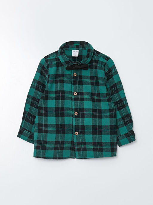 Ekose Desenli Erkek Bebek 3l? Tak?m - Waikiki фото 2