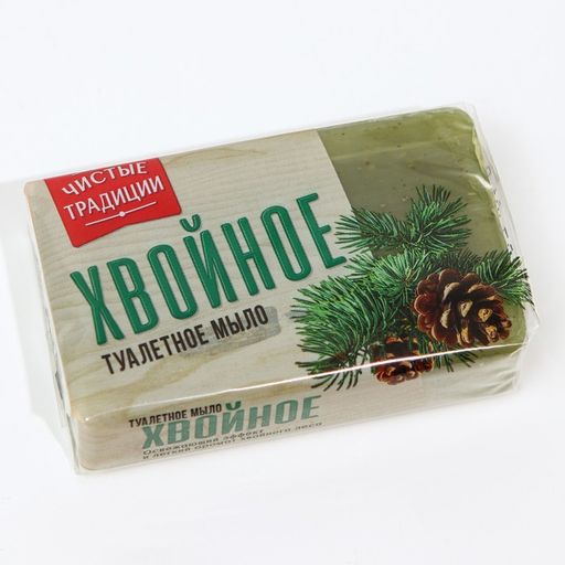 Цена за 3 шт. Туалетное мыло Чистые традиции Хвойное, 160 г - Simaland фото 6