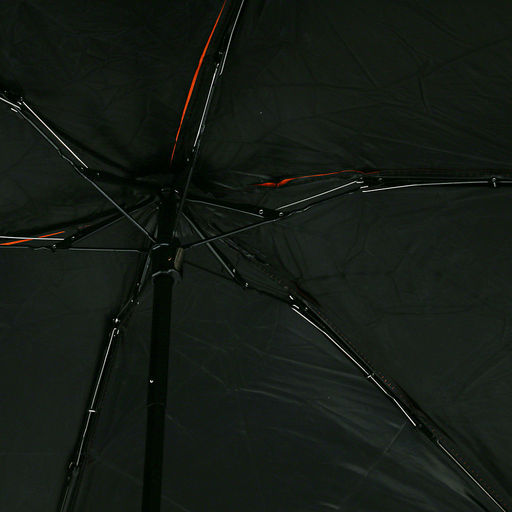 Зонт-мини механический Палитра UPF50+ ткань эпонж (полиэстер) + черное УФ-покрытие, 6 лучей, д/купола 90см, 5 сложений, 18см в сложенном виде, механизм против ветра, ручка с покрытием soft-touch, цвет оранжевый, 218гр (Китай) - Домашняя мода фото 6