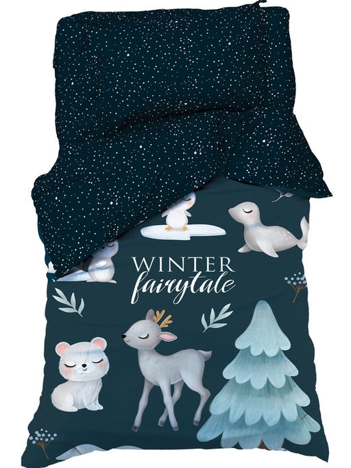 Постельное бельё 1.5-спальное Этель Winter fairytale, бязь