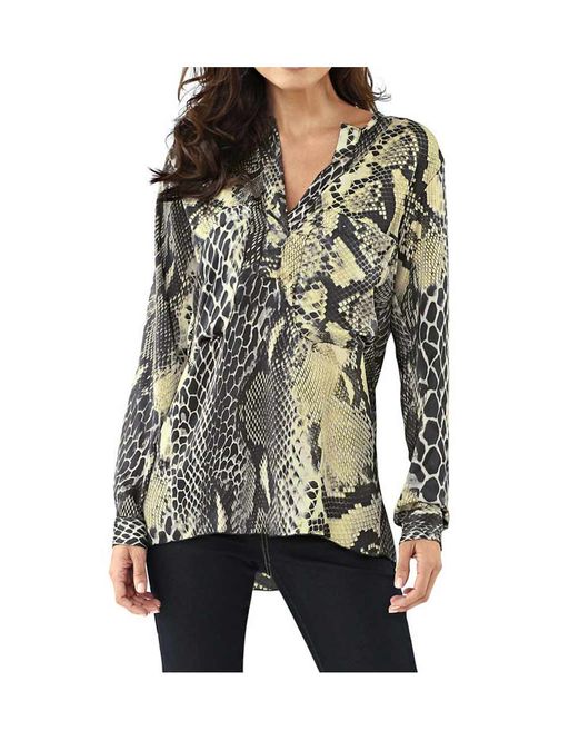 Блузка, черно-желтая - Heine фото 2