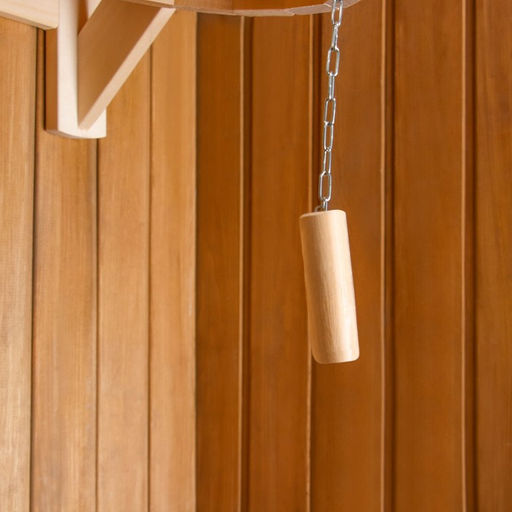 Обливное устройство для бани, 15 л, липа, вставка из нержавеющей стали, «Добропаровъ»