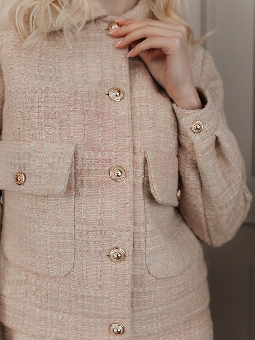 жакет ШЕРСТЬ с ХЛОПКОМ - Волтри фото 2