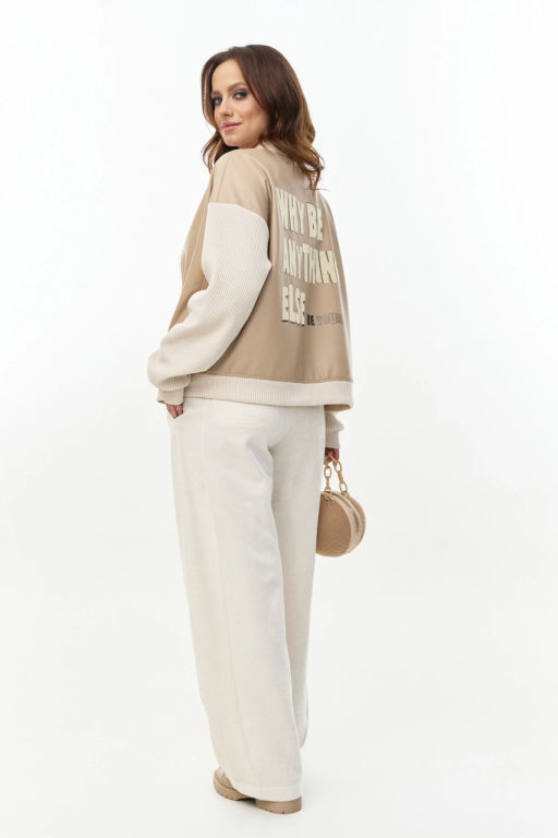 Брюки 4161/1 Сливочный - Ave rara фото 3