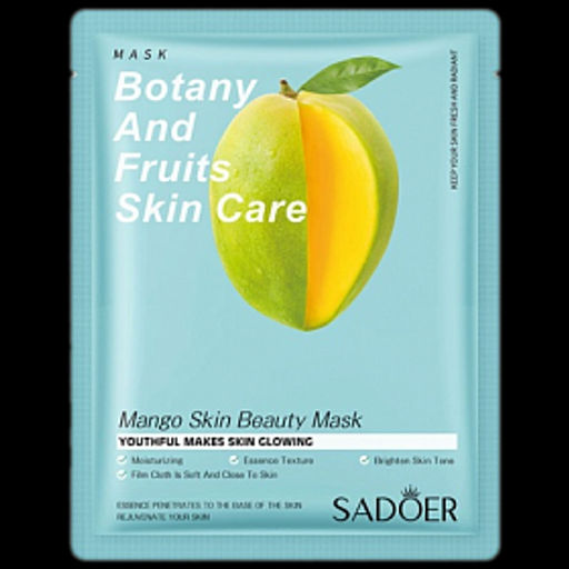 Sadoer Mango Skin Beauty Mask, 25g - Маска-салфетка с экстрактом манго, 25 г