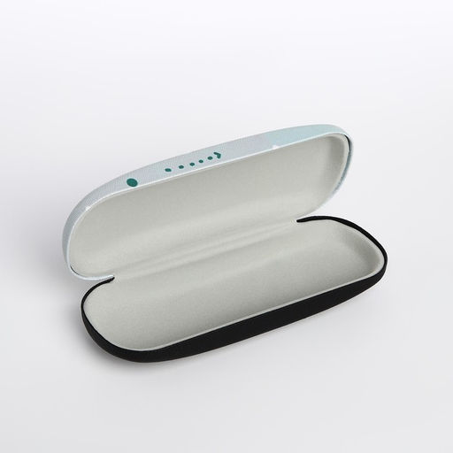 Футляр для очков, 16 х 4 х 6 см, хлопушка, цвет голубой - Simaland фото 4