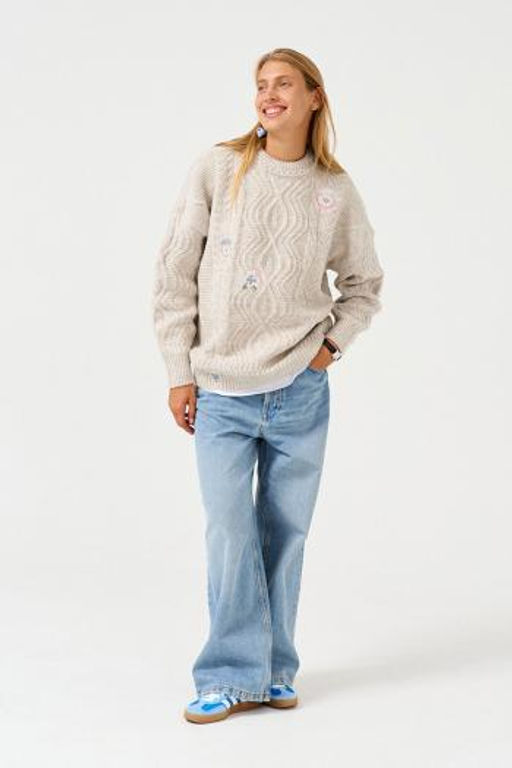 Джемпер 2918 анютины глазки