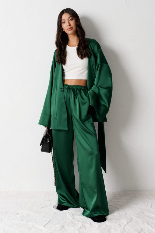 Брюки Annete А1181 изумрудный  фото 2