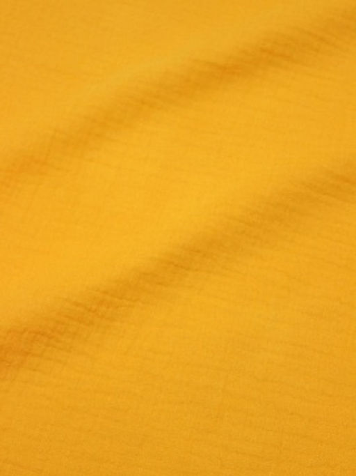 Муслин двухслойный с эффектом жатости цв.Оранжево-желтый, СОРТ2, ш.1.4м, хлопок-100%, 110гр/м.кв