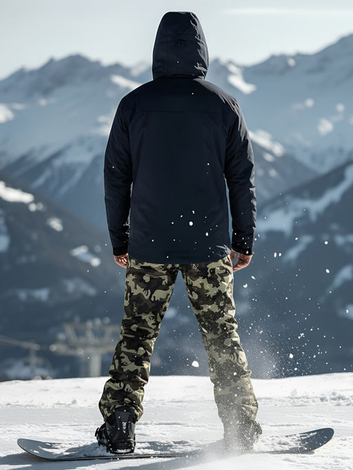 Горнолыжный костюм мужской зимний темно-синего цвета 02412TS - Mtforce фото 5