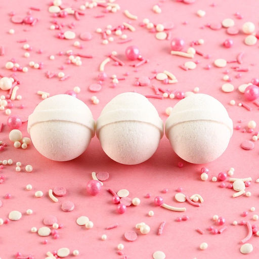 Подарочный набор косметики, бомбочки для ванны, 3×20 г, аромат кокоса, BEAUTY FOOD
