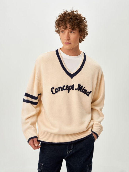 10100310021 Джемпер муж. Argand крем - Concept club фото 4