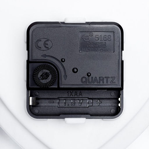 Фоторамка - коллаж на 2 фото d=13.5 см с настольными часами d=13 см, плавный ход, надпись Love, 33?25 см