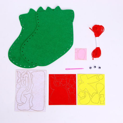 Набор для творчества Аппликация фетром, Дед Мороз - Школа талантов фото 2