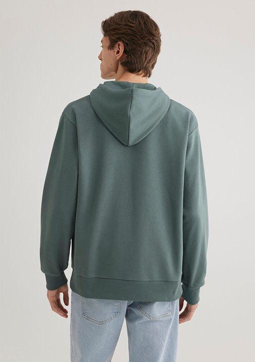 Mavi Logo Bask?l? Yesil Sweatshirt  фото 5