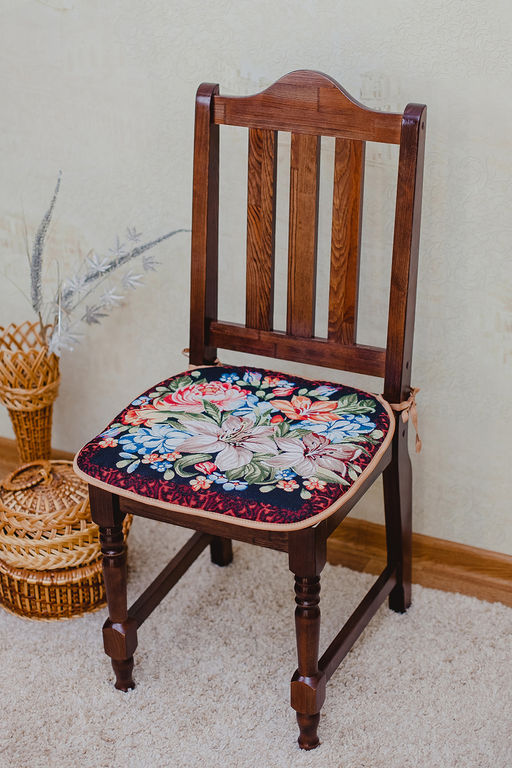 Сидушка на стул квадратная 43х43