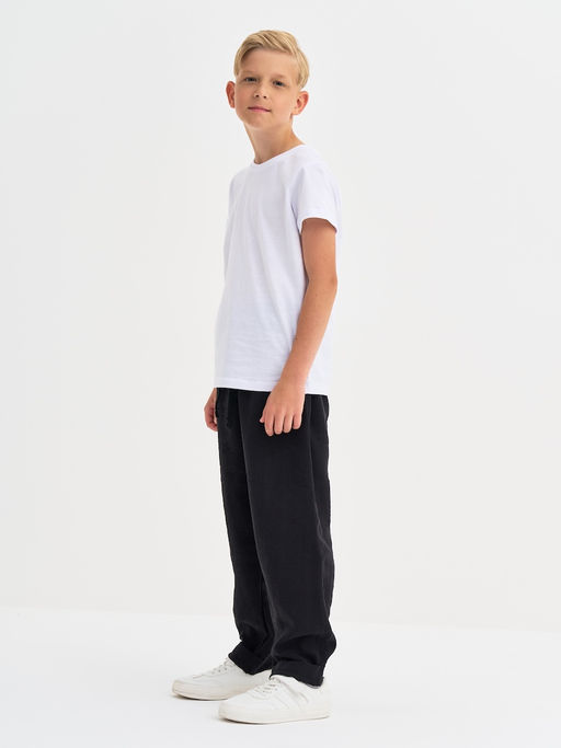 Черные брюки для мальчика - Kogankids фото 5