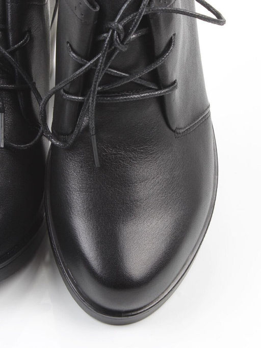 06-DHL105-D1 BLACK Туфли женские (натуральная кожа)