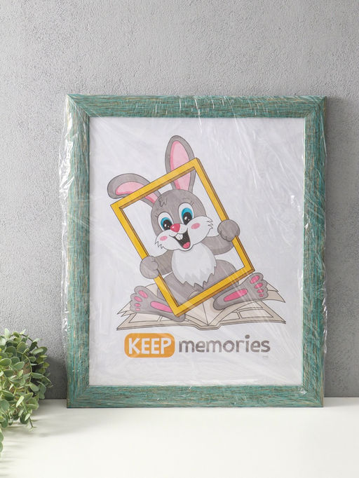 Фоторамка для фото 40×50 см Keep memories Luxe Elegance, пластик, морской, (пластиковый экран)