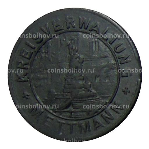 5 пфеннигов 1917 года Германия  Нотгельд Метманн