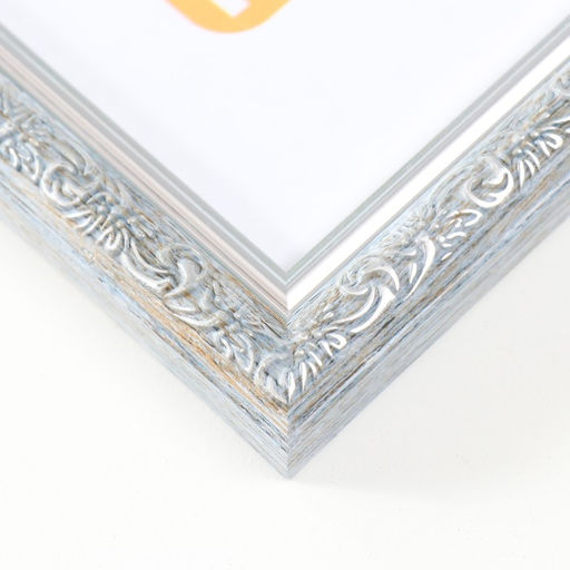 Фоторамка для фото 21×30 см Keep memories «Винтаж», пластик, морозное серебро, (пластиковый экран)