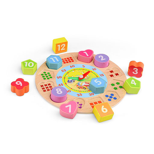 Часы с объемными вкладышами в пакете