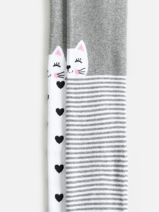 ACOOLA / Колготки детские Zabele25 серый меланж  фото 3