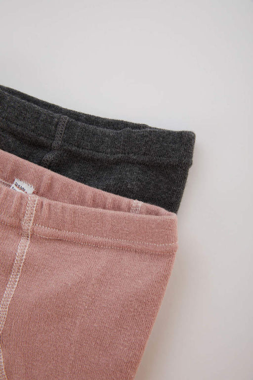 Комплект из 2 носков и колготок для маленьких девочек - Defacto фото 2