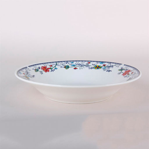 Тарелка суповая 450мл/20см, Флорис ZX2312-8SP