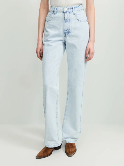 Джинсы straight с высокой посадкой / Zarina  фото 2