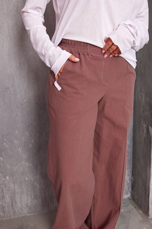 Брюки BegiModa 6066 виноград  фото 3