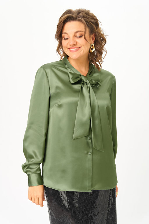 Блуза ANDINA CITY 5042-25 оливка