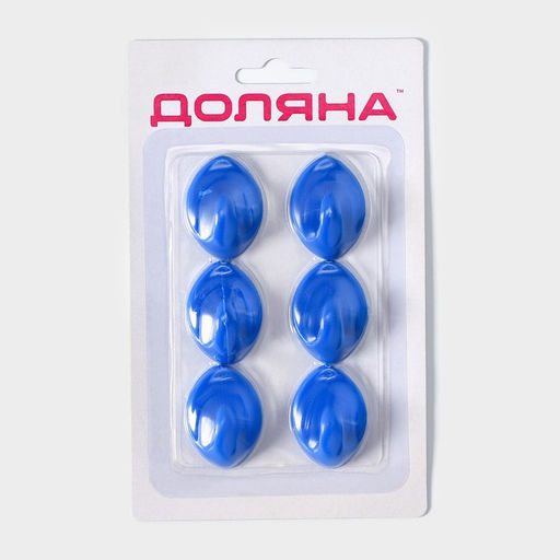 Цена за 2 шт. Крючки самоклеящиеся Доляна Овал, 6 шт., МИКС  фото 6