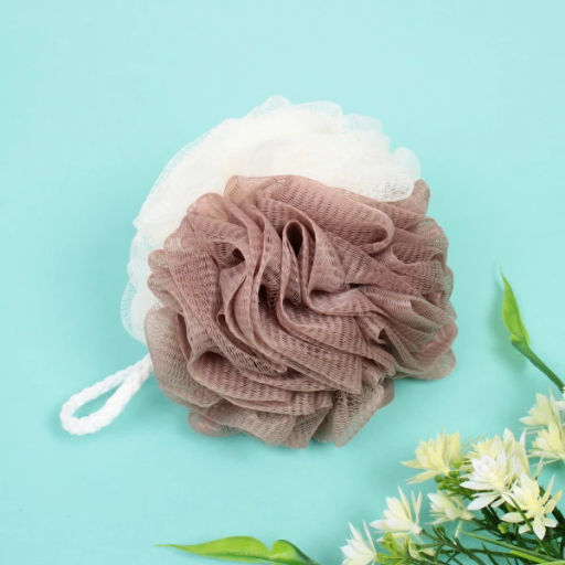 Цена за 3 шт. Мочалка для тела полипропиленовая "Ultramarine - Шарм", микс три цвета, 60грамм