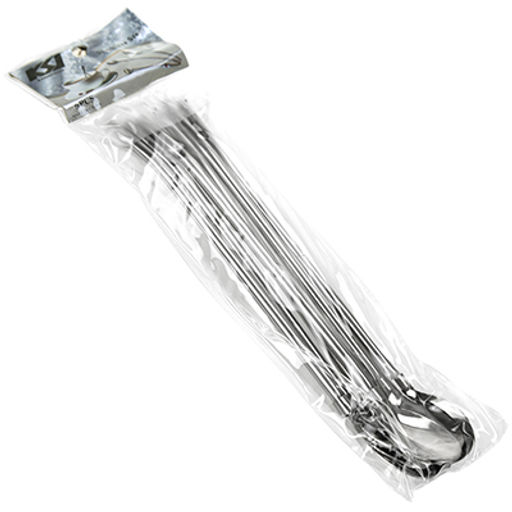 Ложка-трубочка для травяного чая и коктейля из нержавеющей стали 22см, капелька (Китай) - Домашняя мода фото 4