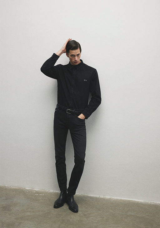 Jake Lux Black Antrasit Jean Pantolon