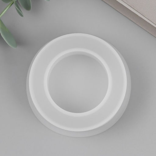 Молд силикононовый «Подсвечник. Лаконичность» 7 х 7 х 2,7 см