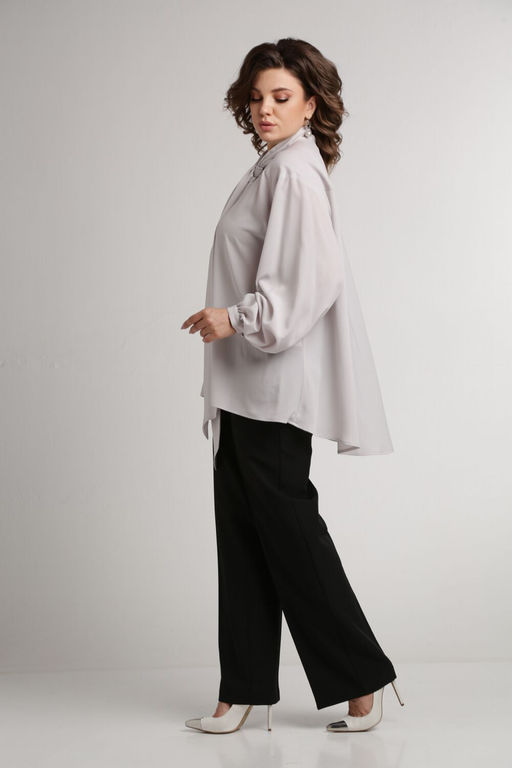 Блуза Aira Style 24-052 Серая роза