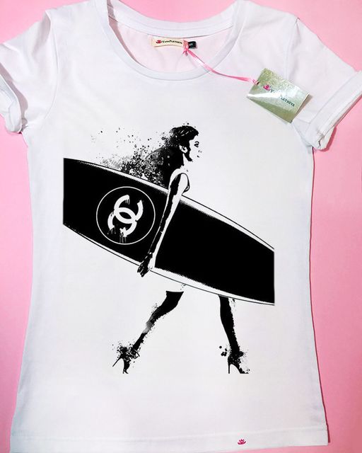 Эксклюзивная футболка Yana Pletneva упаковка плотный Zip пакет!