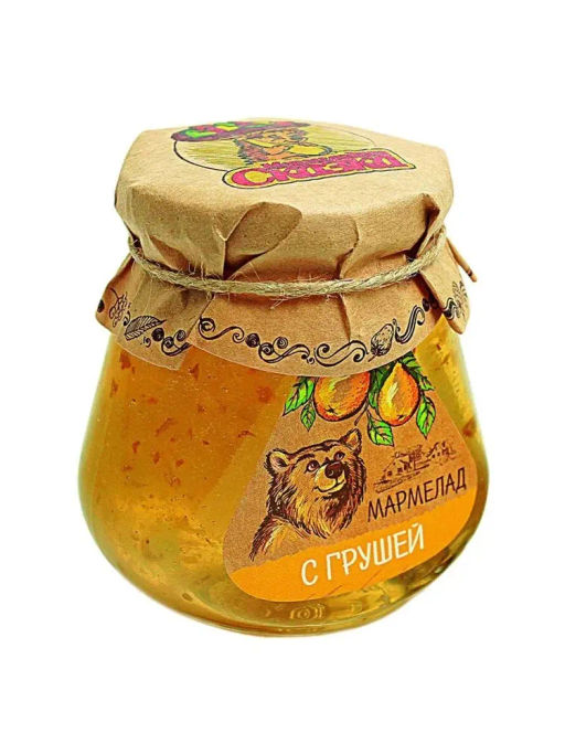 Мармелад желейный "С грушей" 300гр (банка)