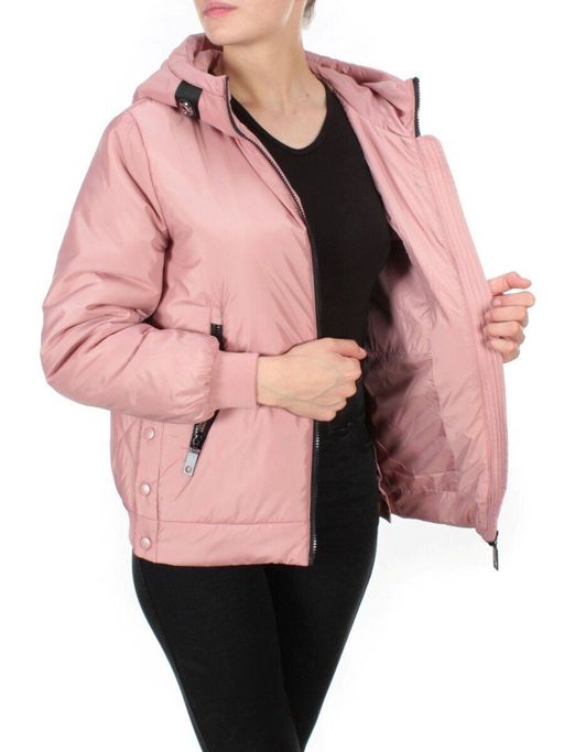 9357 PINK Куртка демисезонная женская RIKA (100 гр. синтепон) - Fashion фото 8