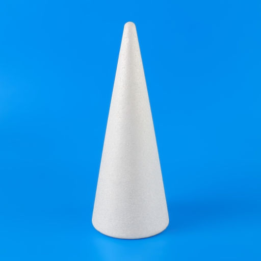 Конус из пенопласта, 1 шт., размер 30×11 см