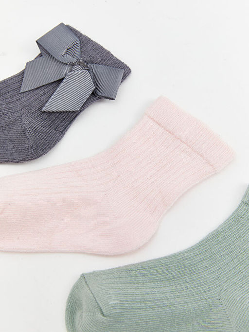 Erkek Bebek Bask?l? Soket ?orap 5li - Waikiki фото 2