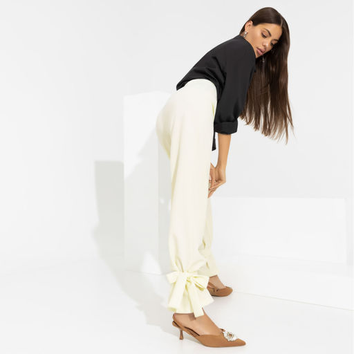 Брюки Импульсы города (вайт) - Charutti фото 5