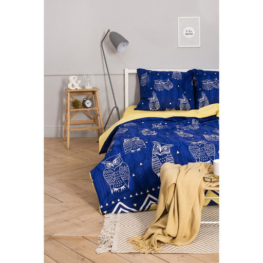 Постельное бельё Этель евро Ушастые совы (вид 3) 200 х 217 см, 220 х 240 см, 70 х 70 - 2 шт фото 20