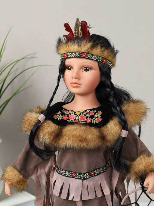 Сувенир коллекционный Индейцы 40 см / ZD1800 /уп 24/ - Галеонтрейд фото 19