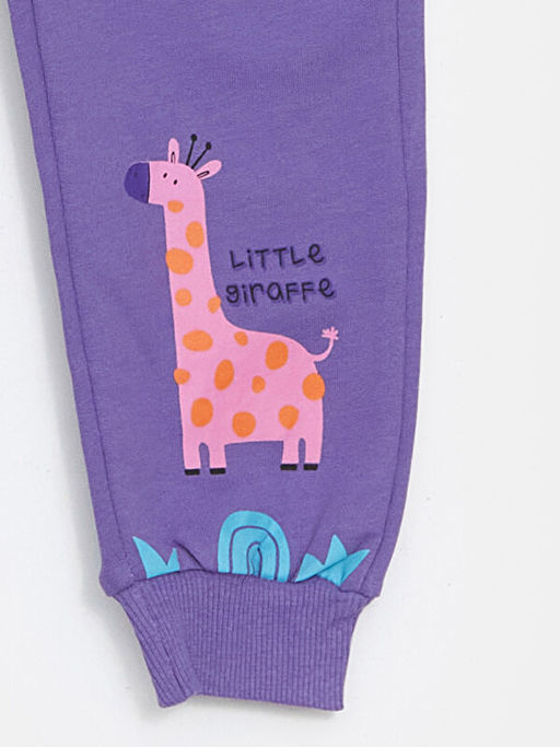 Beli Lastikli K?z ?ocuk Jogger E?ofman Alt? - Waikiki фото 3