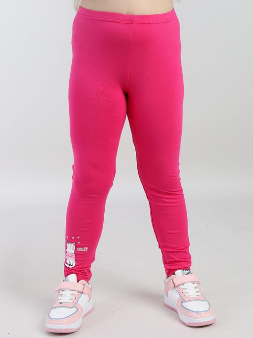 CRB wear / CWKG 90271-41 Комплект для девочки (футболка, брюки модель легинсы),темно-синий  фото 3